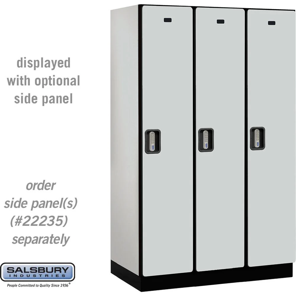 15" Wide Single Tier Designer Wood Locker - 3 Wide - 6 Feet High - 21" Deep by Salsbury - Image 25