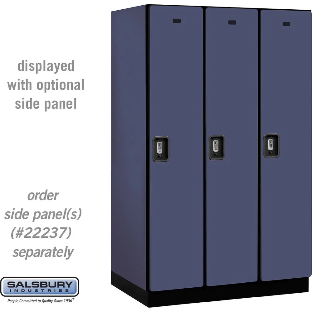 15" Wide Single Tier Designer Wood Locker - 3 Wide - 6 Feet High - 24" Deep by Salsbury - Image 16