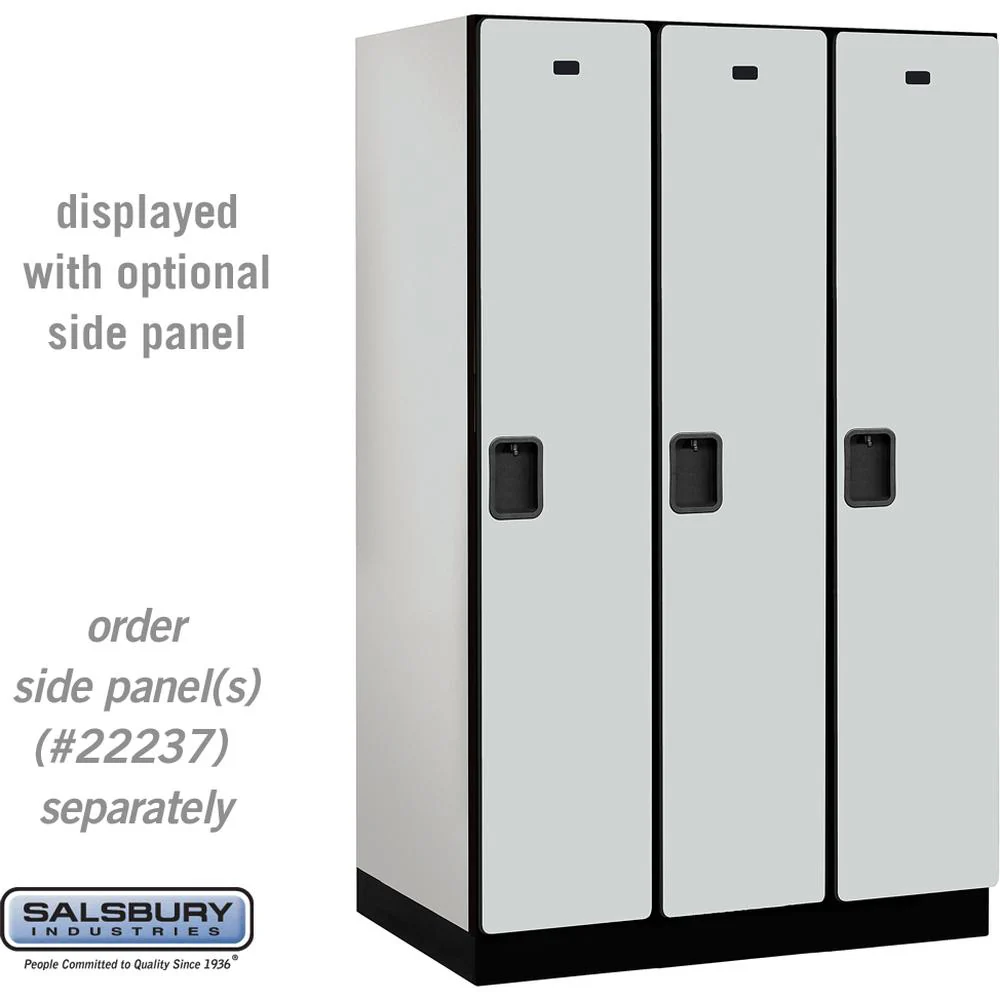 15" Wide Single Tier Designer Wood Locker - 3 Wide - 6 Feet High - 24" Deep by Salsbury - Image 22