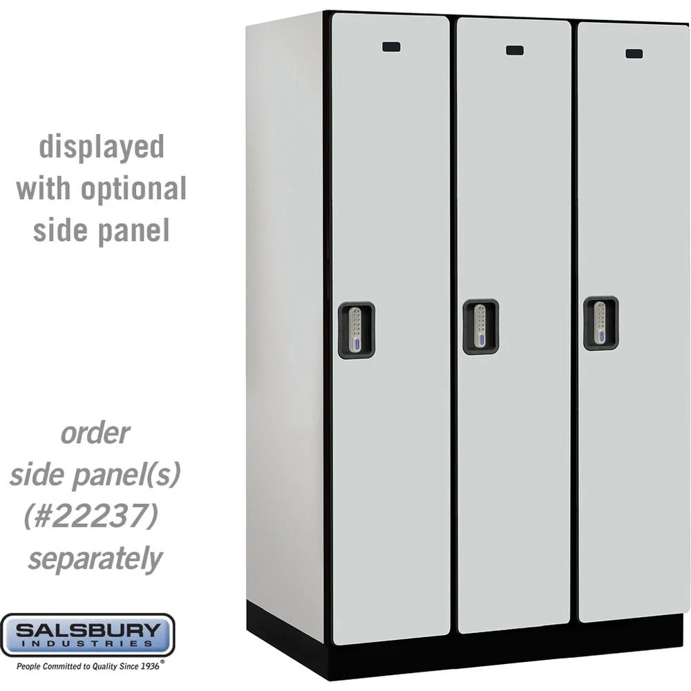 15" Wide Single Tier Designer Wood Locker - 3 Wide - 6 Feet High - 24" Deep by Salsbury - Image 25
