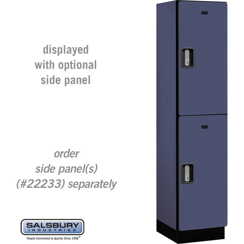 18" Wide Double Tier Designer Wood Locker - 1 Wide - 6 Feet High - 18" Deep by Salsbury - Image 15