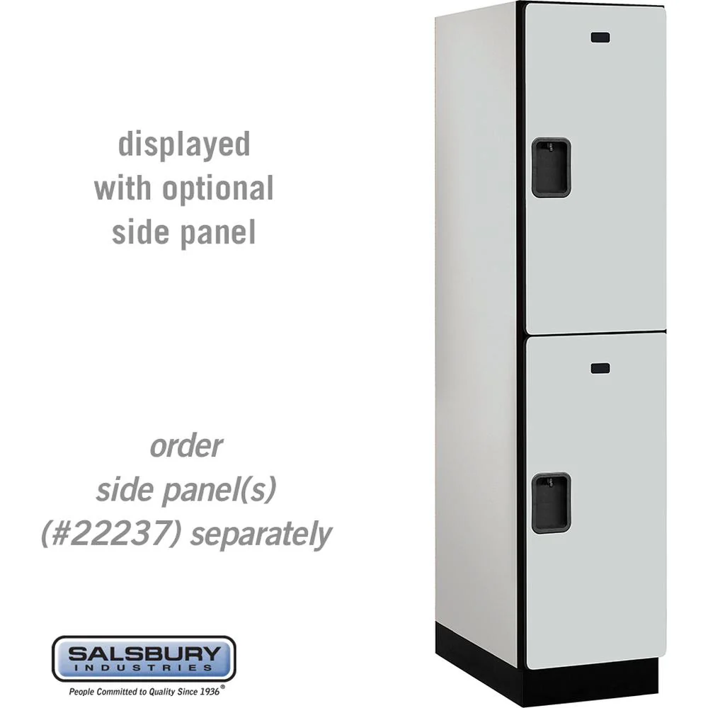 18" Wide Double Tier Designer Wood Locker - 1 Wide - 6 Feet High - 24" Deep by Salsbury - Image 22