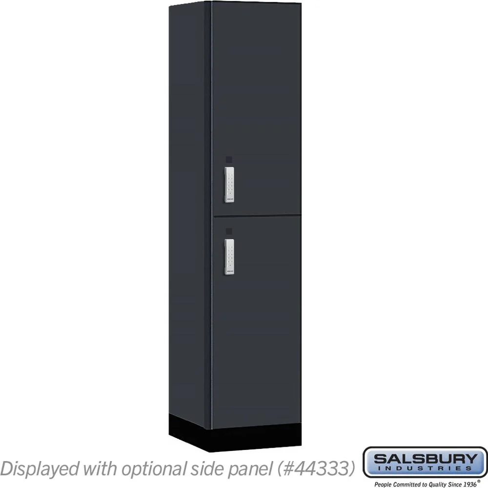 18" Wide Premier Wood Locker - Double Tier-1 Wide - 6 Feet High - 18" Deep by Salsbury - Image 17