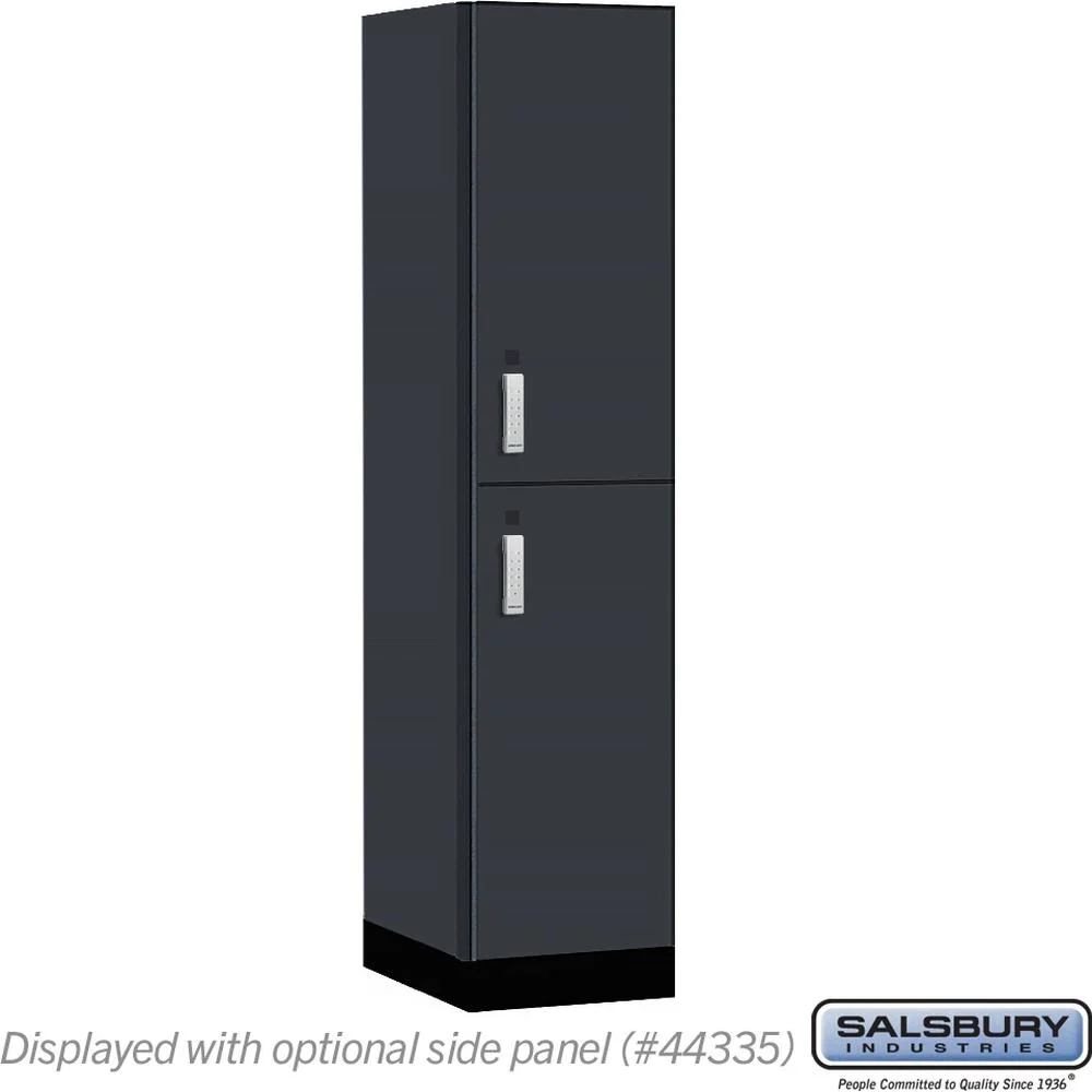 18" Wide Premier Wood Locker - Double Tier-1 Wide - 6 Feet High - 21" Deep by Salsbury - Image 17