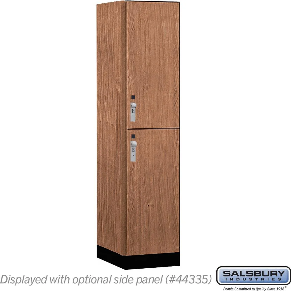 18" Wide Premier Wood Locker - Double Tier-1 Wide - 6 Feet High - 21" Deep by Salsbury - Image 22