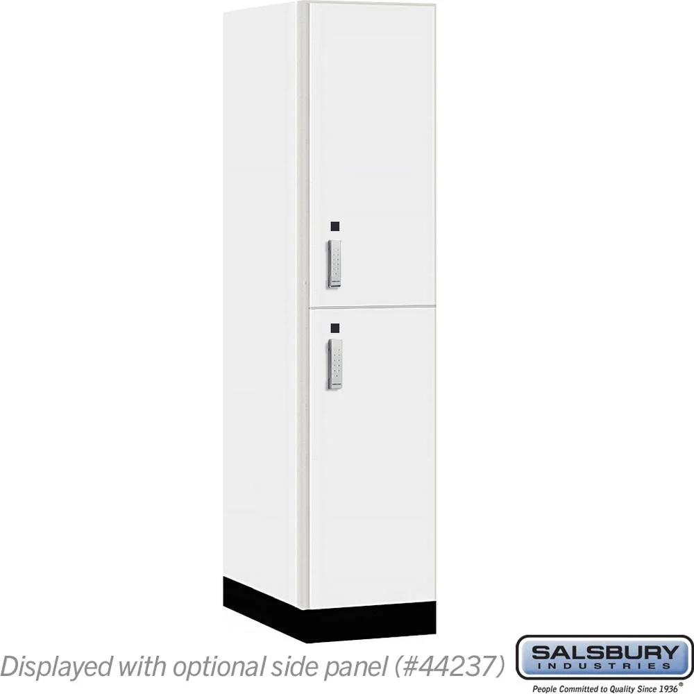 18" Wide Premier Wood Locker - Double Tier-1 Wide - 6 Feet High - 24" Deep by Salsbury - Image 11