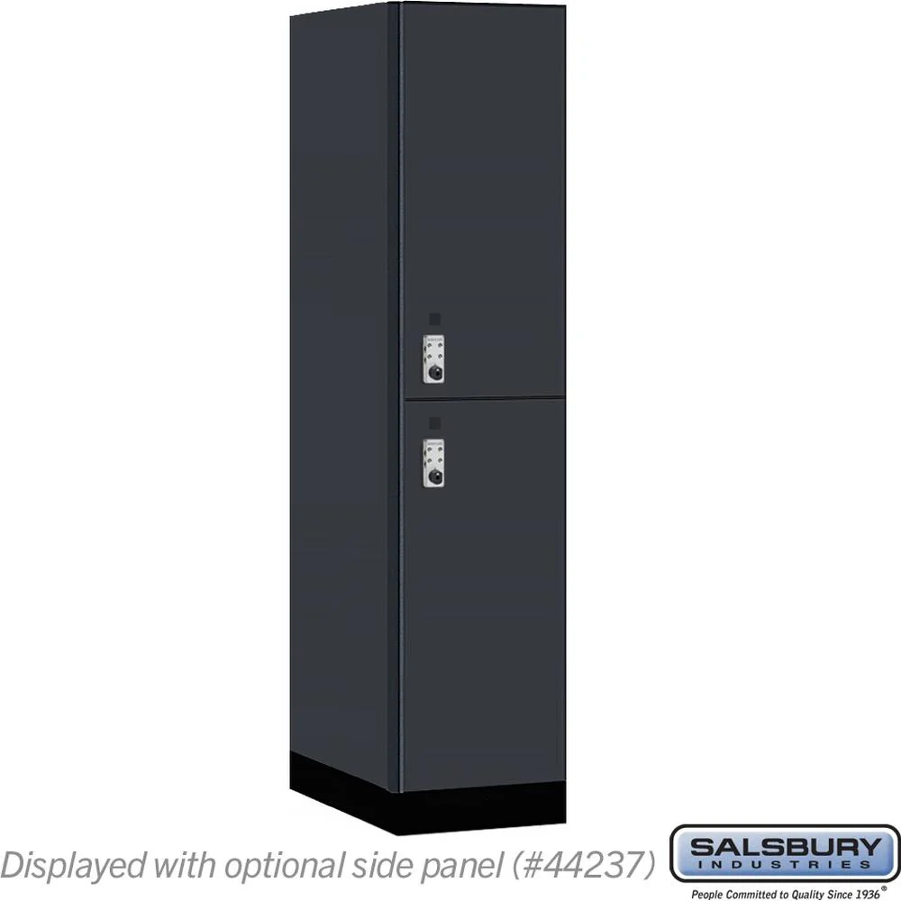 18" Wide Premier Wood Locker - Double Tier-1 Wide - 6 Feet High - 24" Deep by Salsbury - Image 18