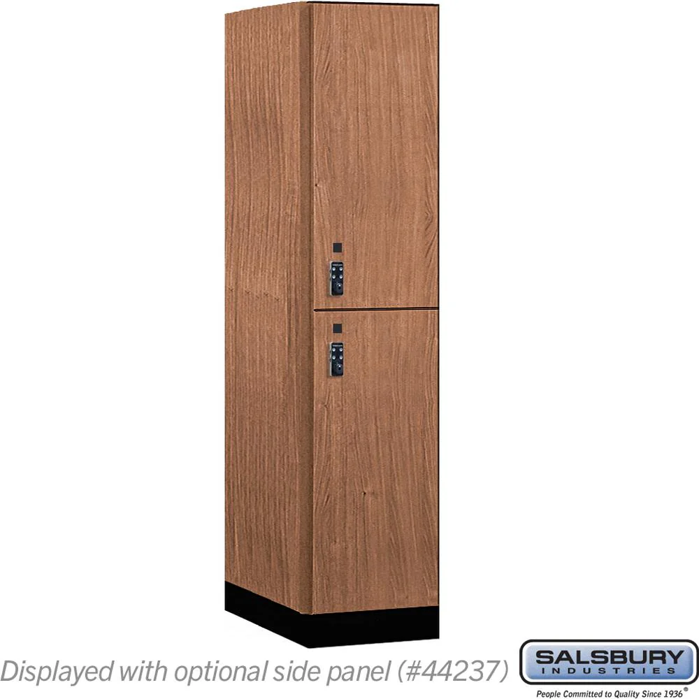18" Wide Premier Wood Locker - Double Tier-1 Wide - 6 Feet High - 24" Deep by Salsbury - Image 21