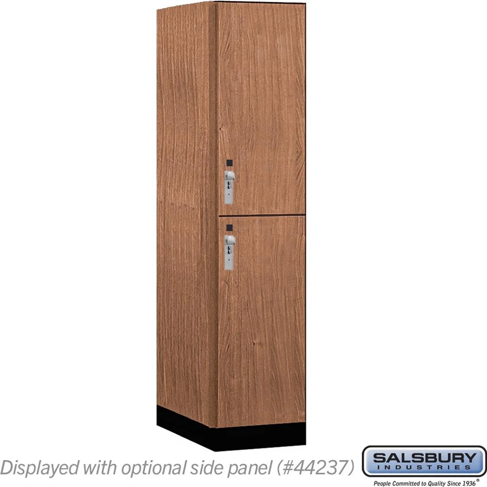 18" Wide Premier Wood Locker - Double Tier-1 Wide - 6 Feet High - 24" Deep by Salsbury - Image 22