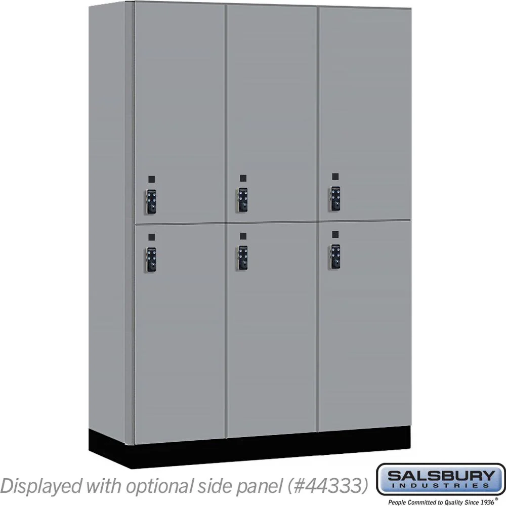 18" Wide Premier Wood Locker - Double Tier-3 Wide - 6 Feet High - 18" Deep by Salsbury - Image 39