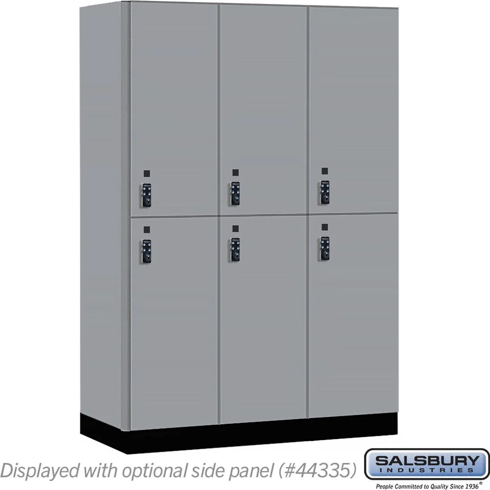 18" Wide Premier Wood Locker - Double Tier-3 Wide - 6 Feet High - 21" Deep by Salsbury - Image 39