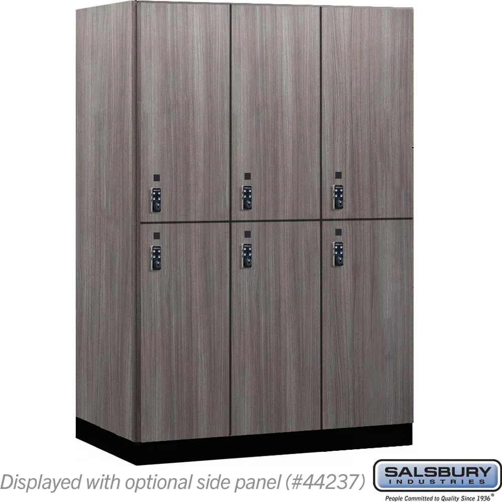 18" Wide Premier Wood Locker - Double Tier-3 Wide - 6 Feet High - 24" Deep by Salsbury - Image 33