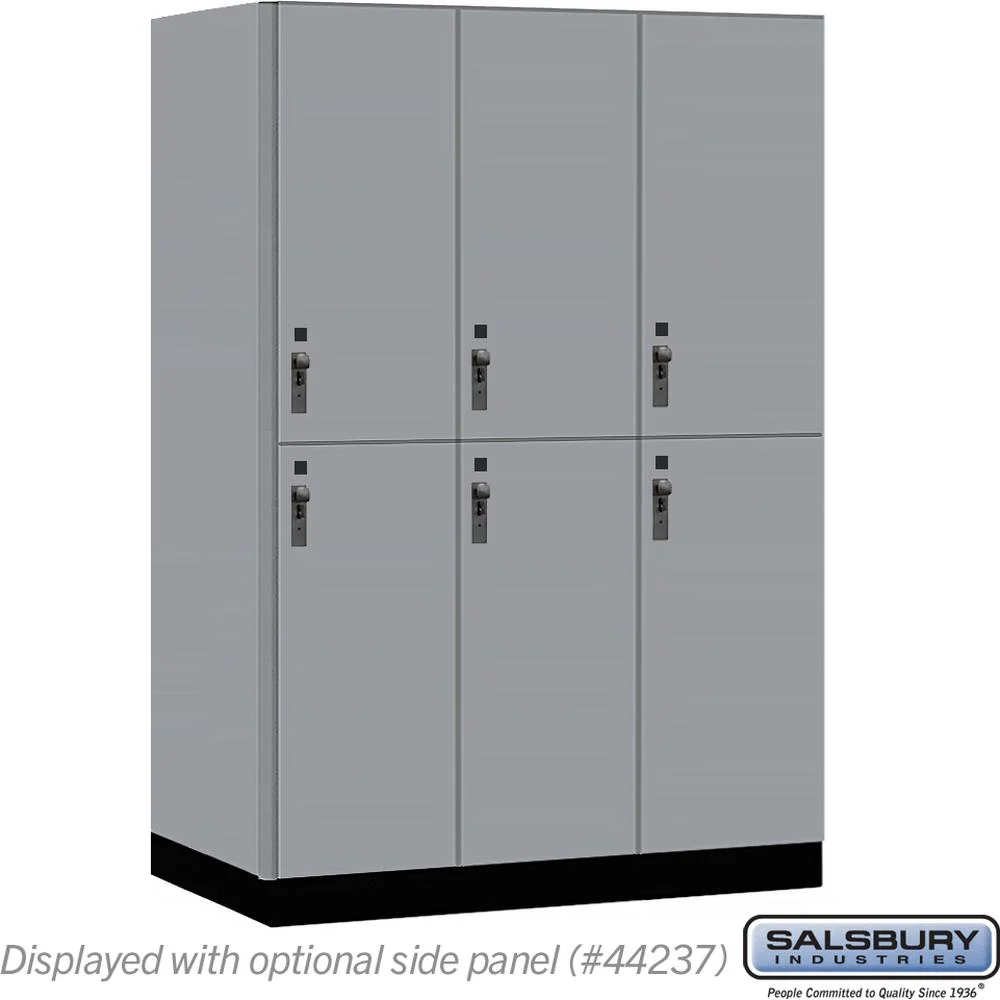 18" Wide Premier Wood Locker - Double Tier-3 Wide - 6 Feet High - 24" Deep by Salsbury - Image 37