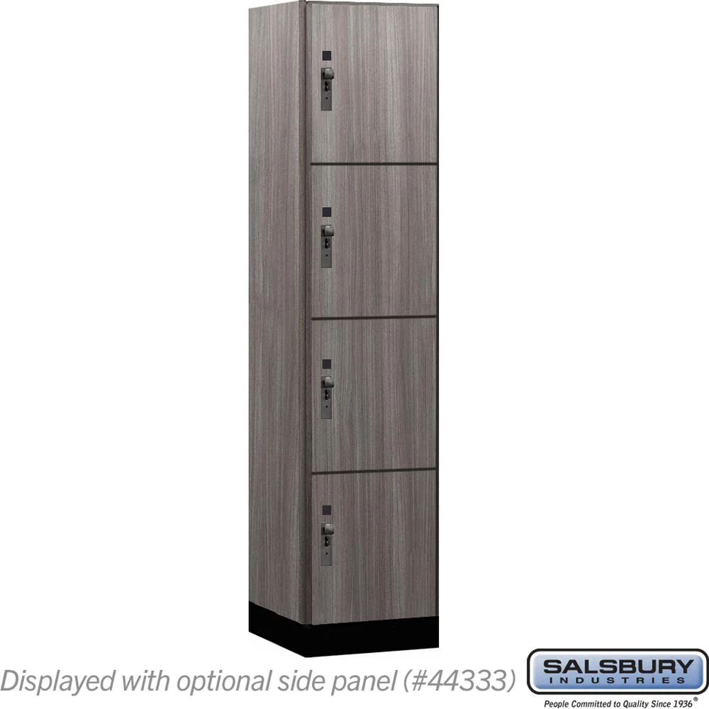 18" Wide Premier Wood Locker - Four Tier-1 Wide - 6 Feet High - 18" Deep by Salsbury - Image 31