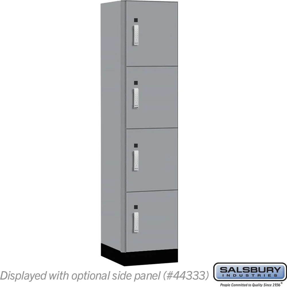 18" Wide Premier Wood Locker - Four Tier-1 Wide - 6 Feet High - 18" Deep by Salsbury - Image 41