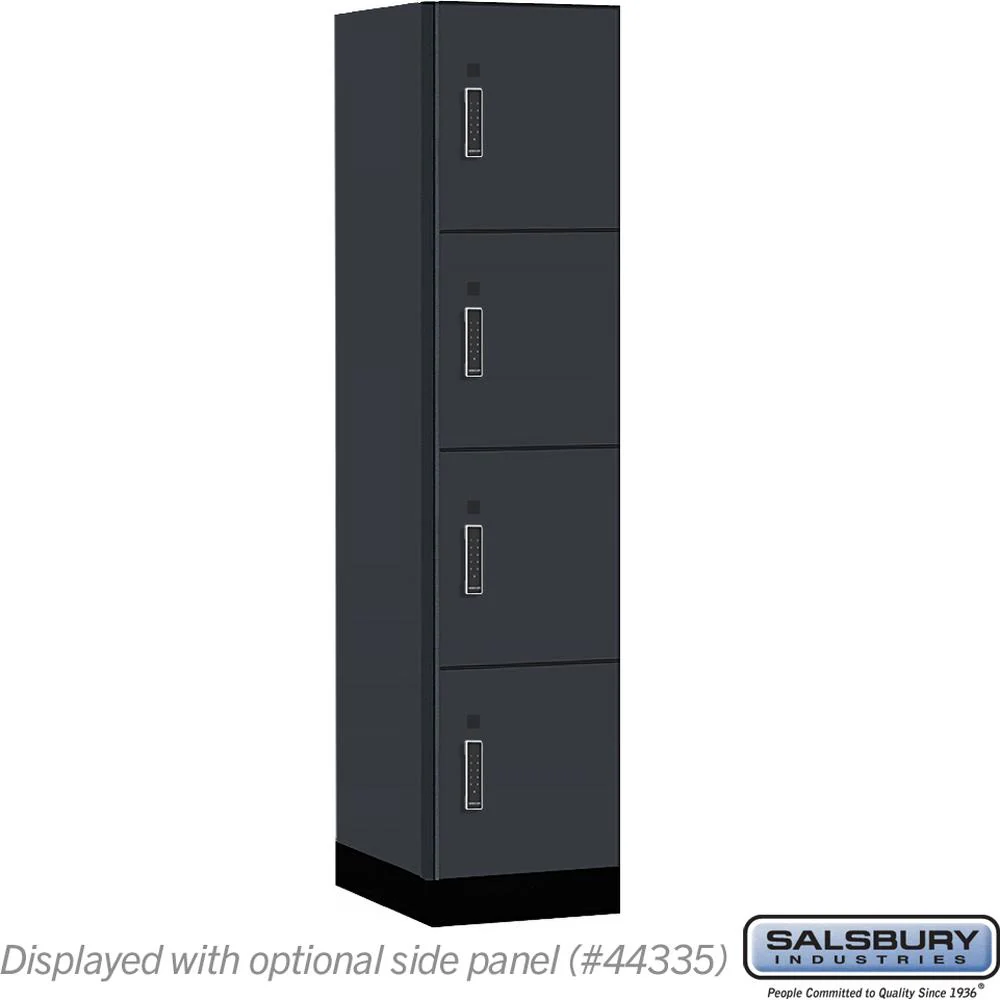 18" Wide Premier Wood Locker - Four Tier-1 Wide - 6 Feet High - 21" Deep by Salsbury - Image 13