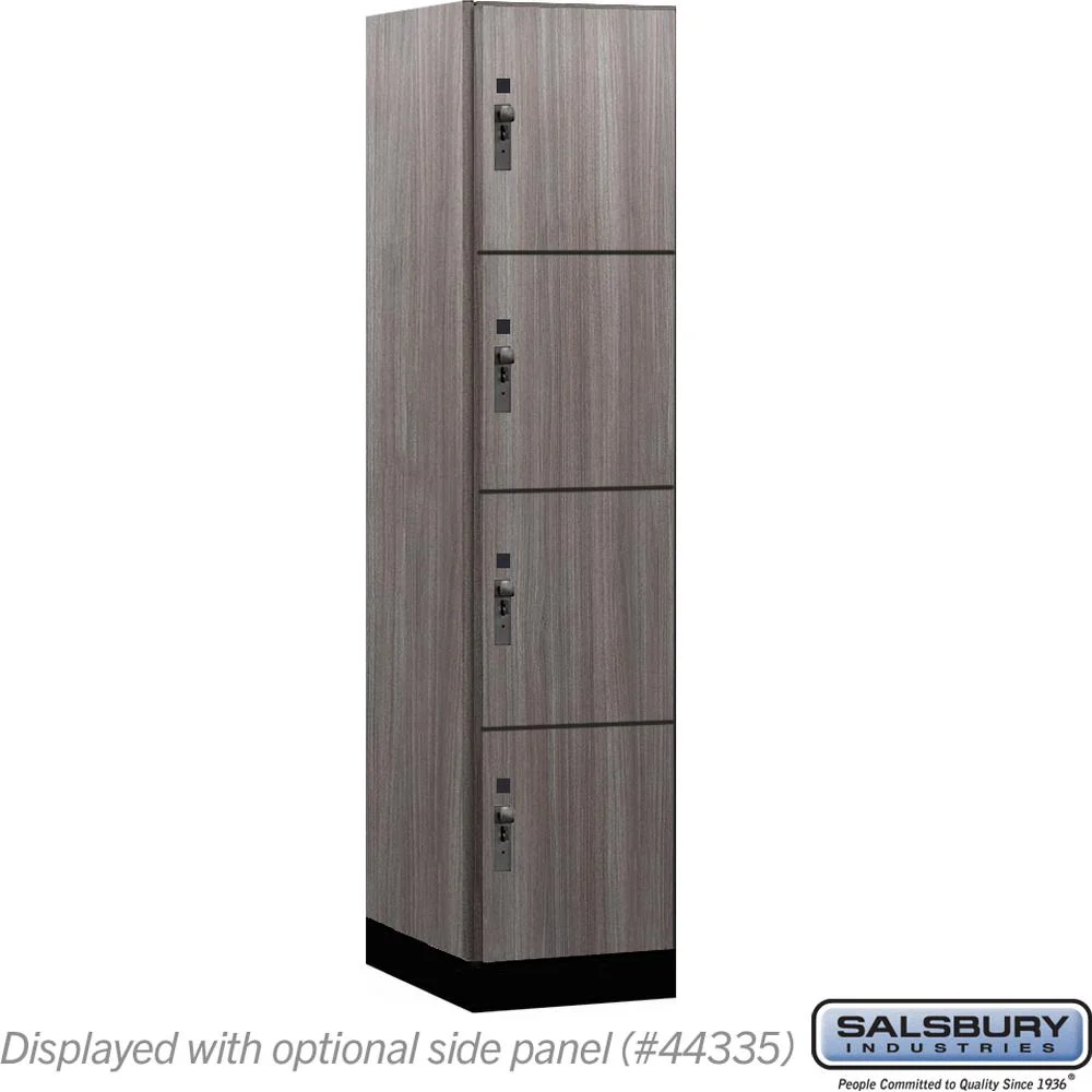 18" Wide Premier Wood Locker - Four Tier-1 Wide - 6 Feet High - 21" Deep by Salsbury - Image 30