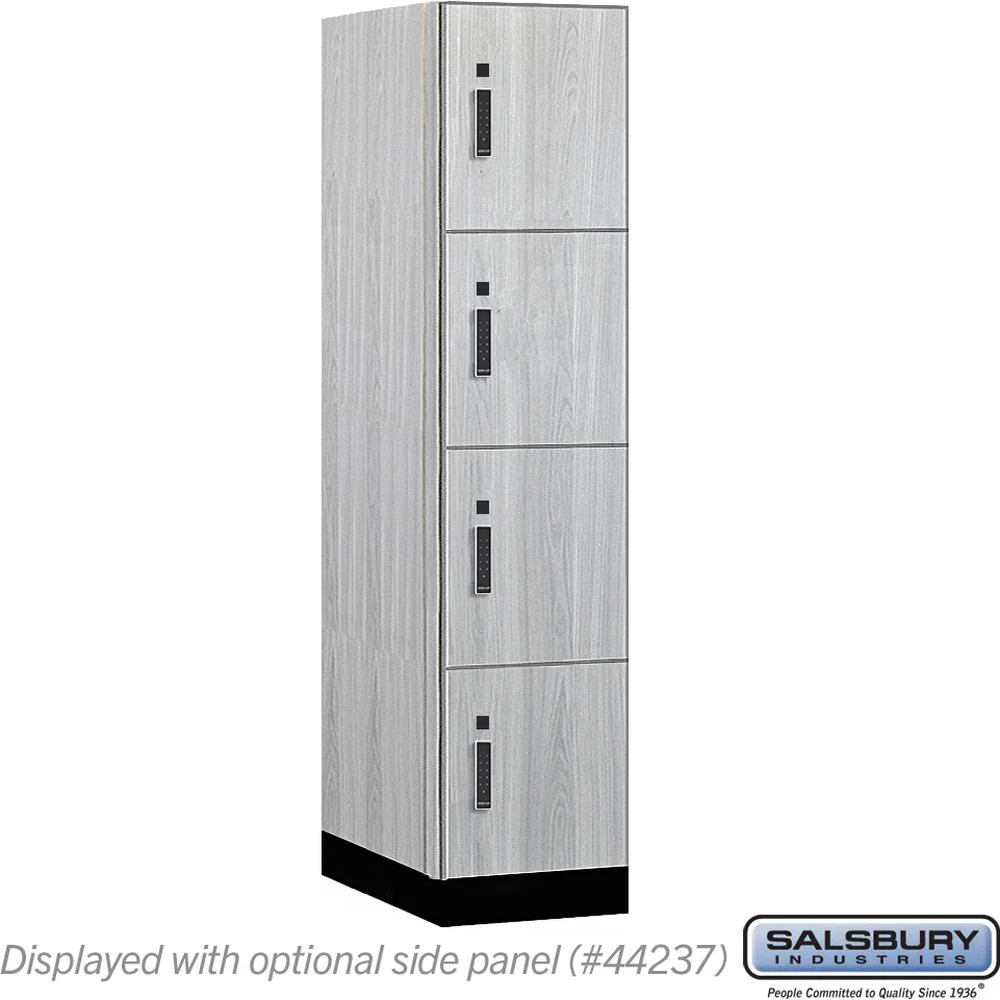 18" Wide Premier Wood Locker - Four Tier-1 Wide - 6 Feet High - 24" Deep by Salsbury - Image 26