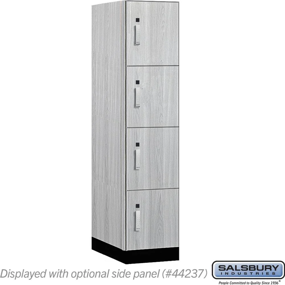 18" Wide Premier Wood Locker - Four Tier-1 Wide - 6 Feet High - 24" Deep by Salsbury - Image 29