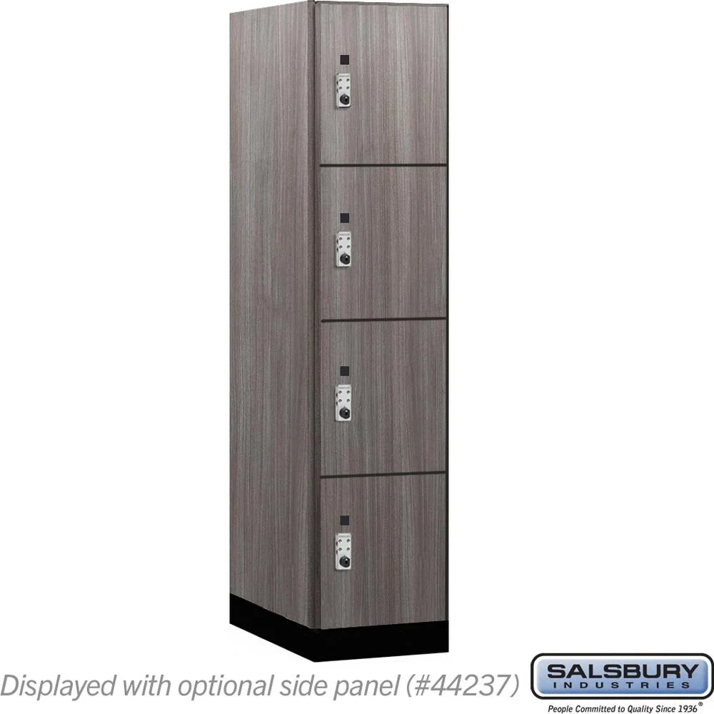 18" Wide Premier Wood Locker - Four Tier-1 Wide - 6 Feet High - 24" Deep by Salsbury - Image 36