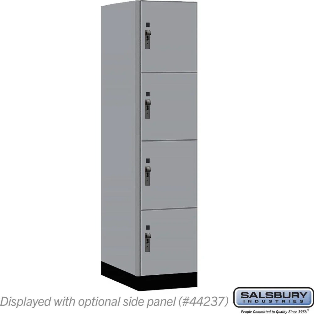18" Wide Premier Wood Locker - Four Tier-1 Wide - 6 Feet High - 24" Deep by Salsbury - Image 37