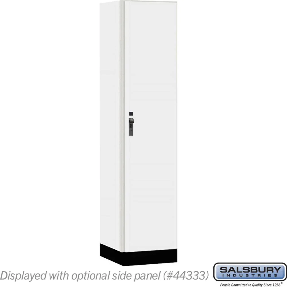 18" Wide Premier Wood Locker - Single Tier - 1 Wide - 6 Feet High - 18" Deep by Salsbury
