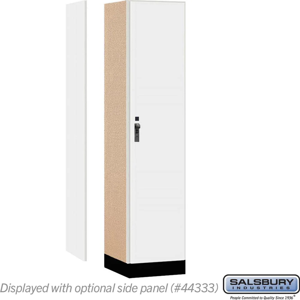 18" Wide Premier Wood Locker - Single Tier - 1 Wide - 6 Feet High - 18" Deep by Salsbury - Image 2