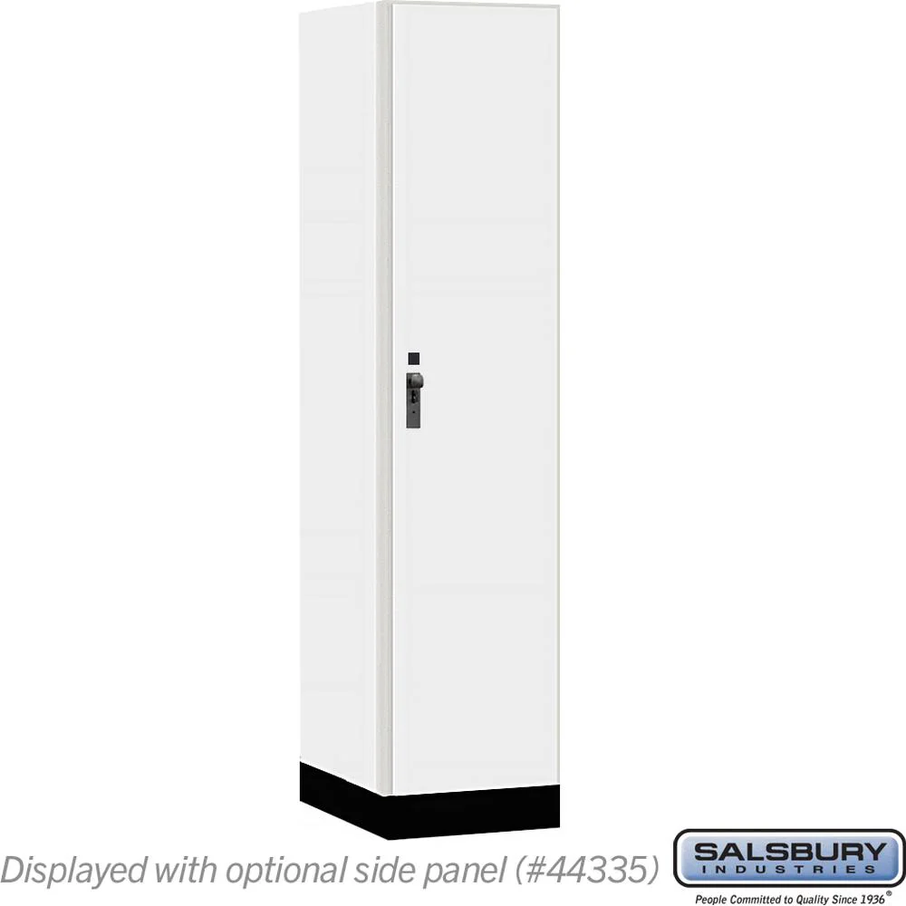 18" Wide Premier Wood Locker - Single Tier - 1 Wide - 6 Feet High - 21" Deep by Salsbury