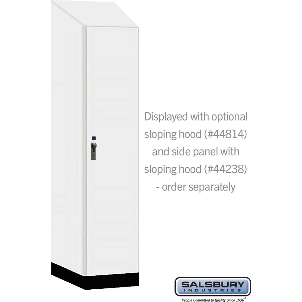 18" Wide Premier Wood Locker - Single Tier - 1 Wide - 6 Feet High - 24" Deep by Salsbury - Image 7