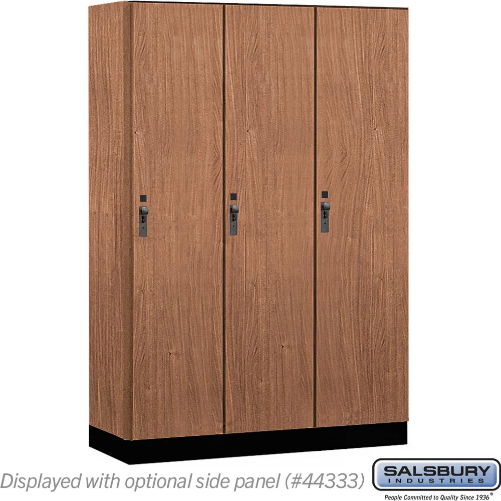 18" Wide Premier Wood Locker - Single Tier - 3 Wide - 6 Feet High - 18" Deep by Salsbury - Image 19