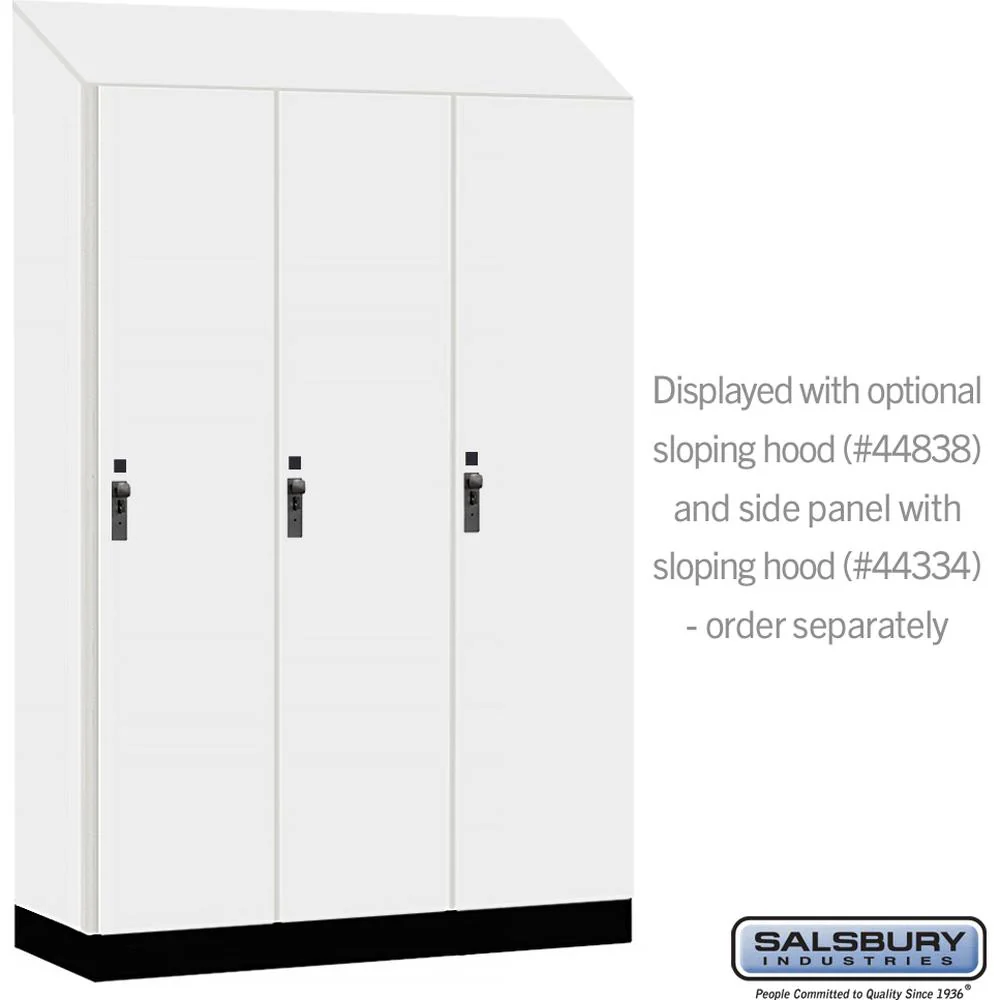 18" Wide Premier Wood Locker - Single Tier - 3 Wide - 6 Feet High - 18" Deep by Salsbury - Image 7