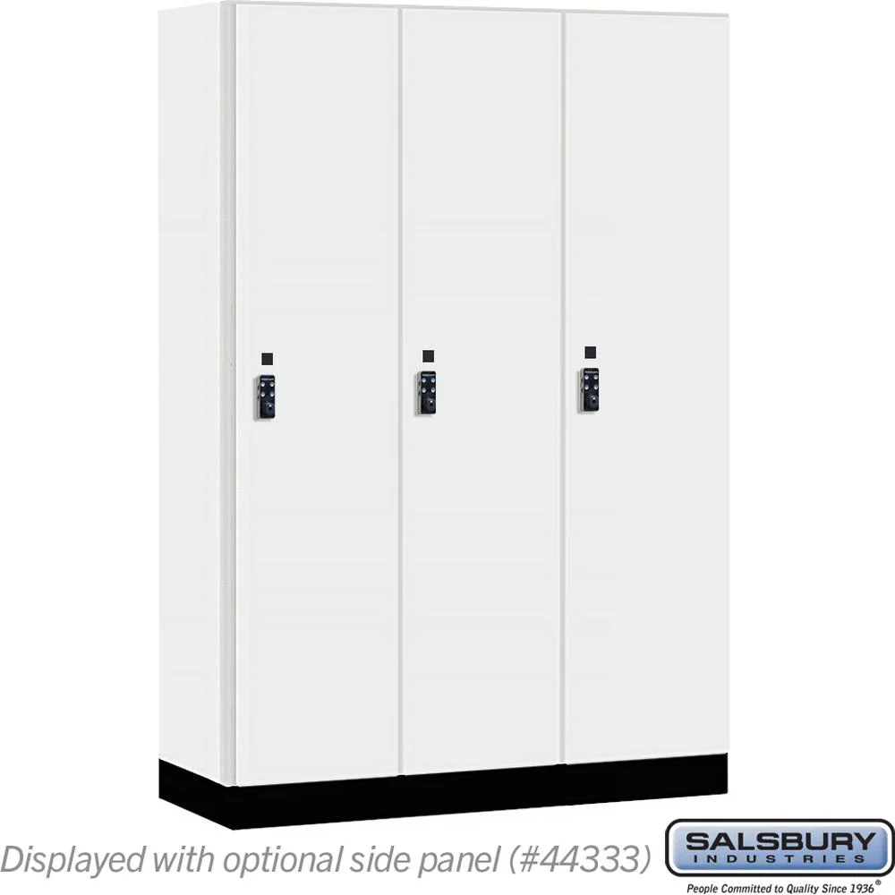 18" Wide Premier Wood Locker - Single Tier - 3 Wide - 6 Feet High - 18" Deep by Salsbury - Image 9