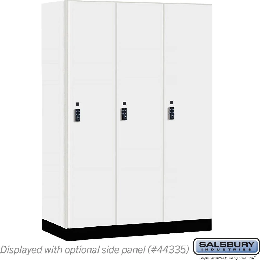 18" Wide Premier Wood Locker - Single Tier - 3 Wide - 6 Feet High - 21" Deep by Salsbury - Image 9