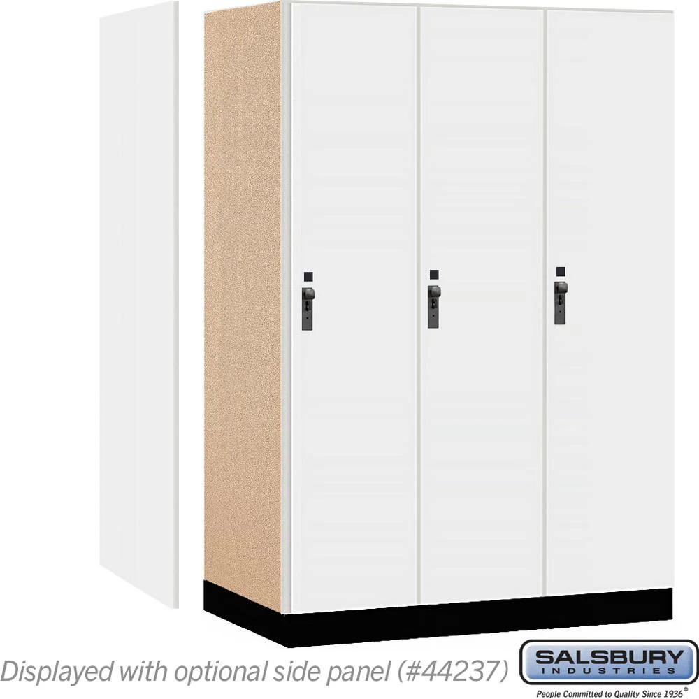 18" Wide Premier Wood Locker - Single Tier - 3 Wide - 6 Feet High - 24" Deep by Salsbury - Image 2