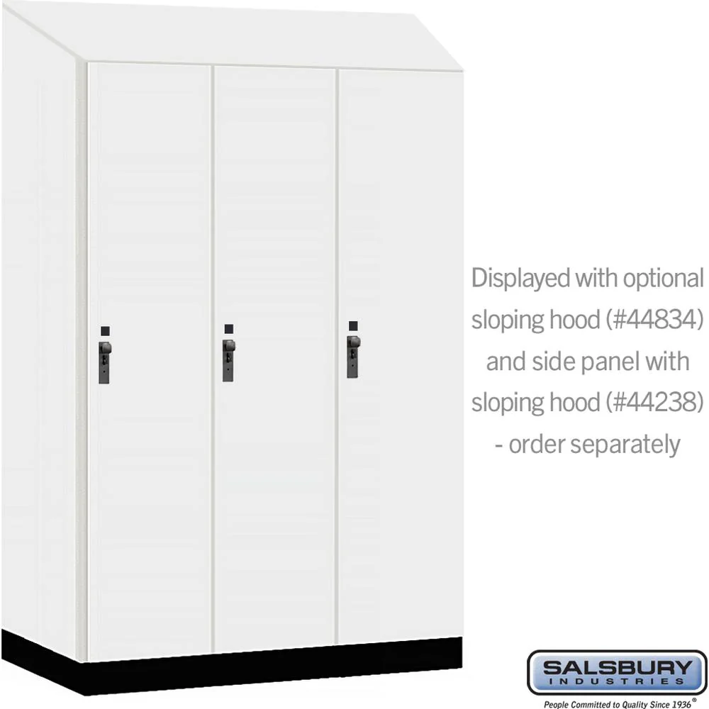 18" Wide Premier Wood Locker - Single Tier - 3 Wide - 6 Feet High - 24" Deep by Salsbury - Image 7