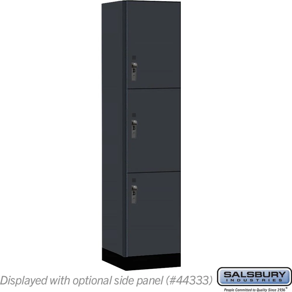 18" Wide Premier Wood Locker - Triple Tier-1 Wide - 6 Feet High - 18" Deep by Salsbury - Image 13
