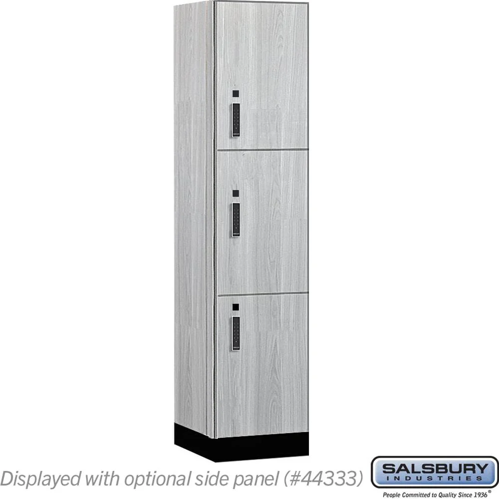 18" Wide Premier Wood Locker - Triple Tier-1 Wide - 6 Feet High - 18" Deep by Salsbury - Image 26