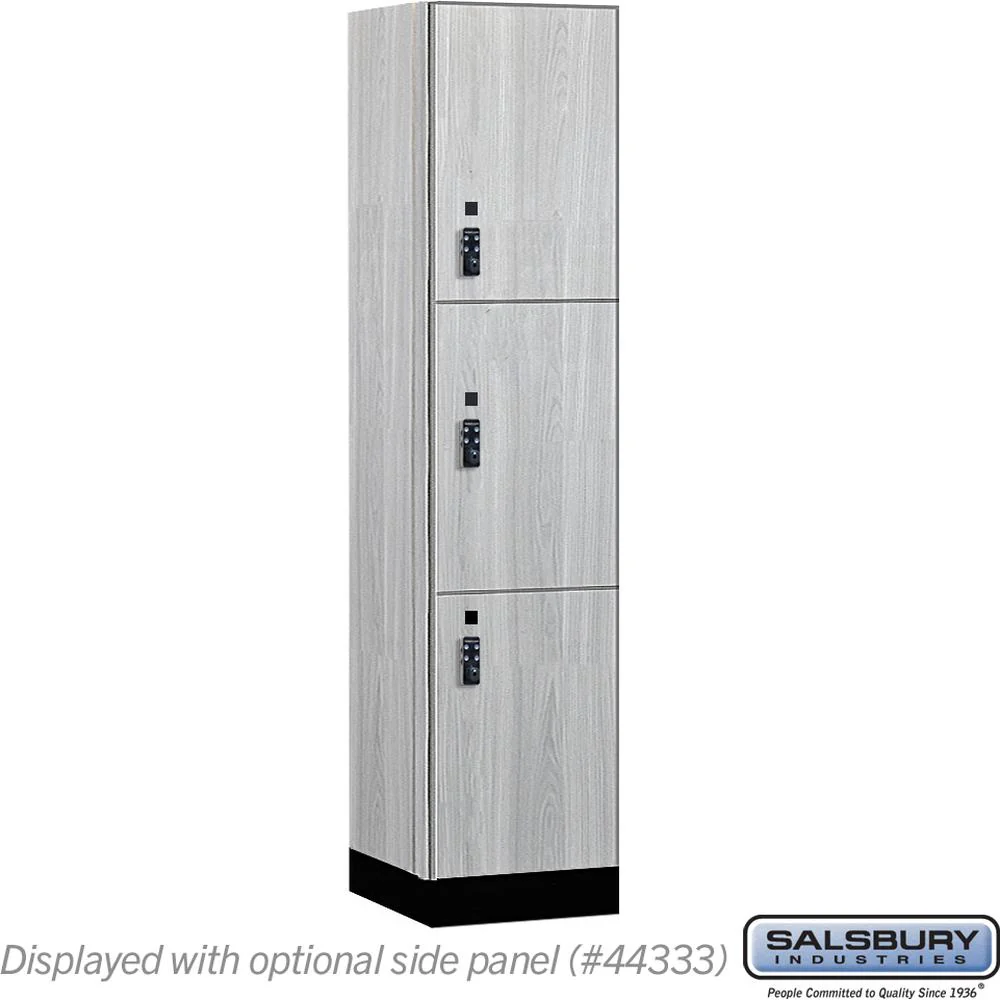 18" Wide Premier Wood Locker - Triple Tier-1 Wide - 6 Feet High - 18" Deep by Salsbury - Image 27