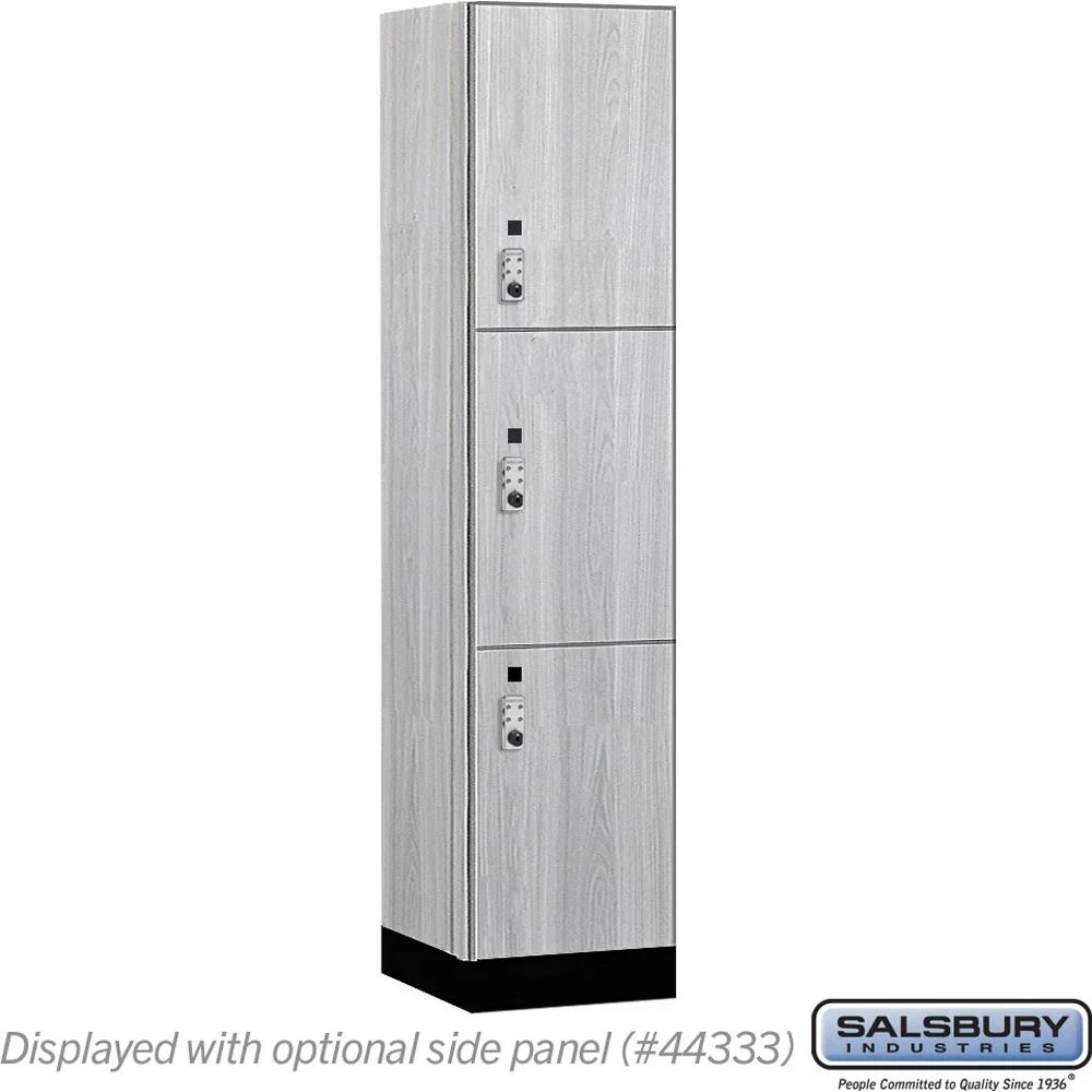 18" Wide Premier Wood Locker - Triple Tier-1 Wide - 6 Feet High - 18" Deep by Salsbury - Image 30