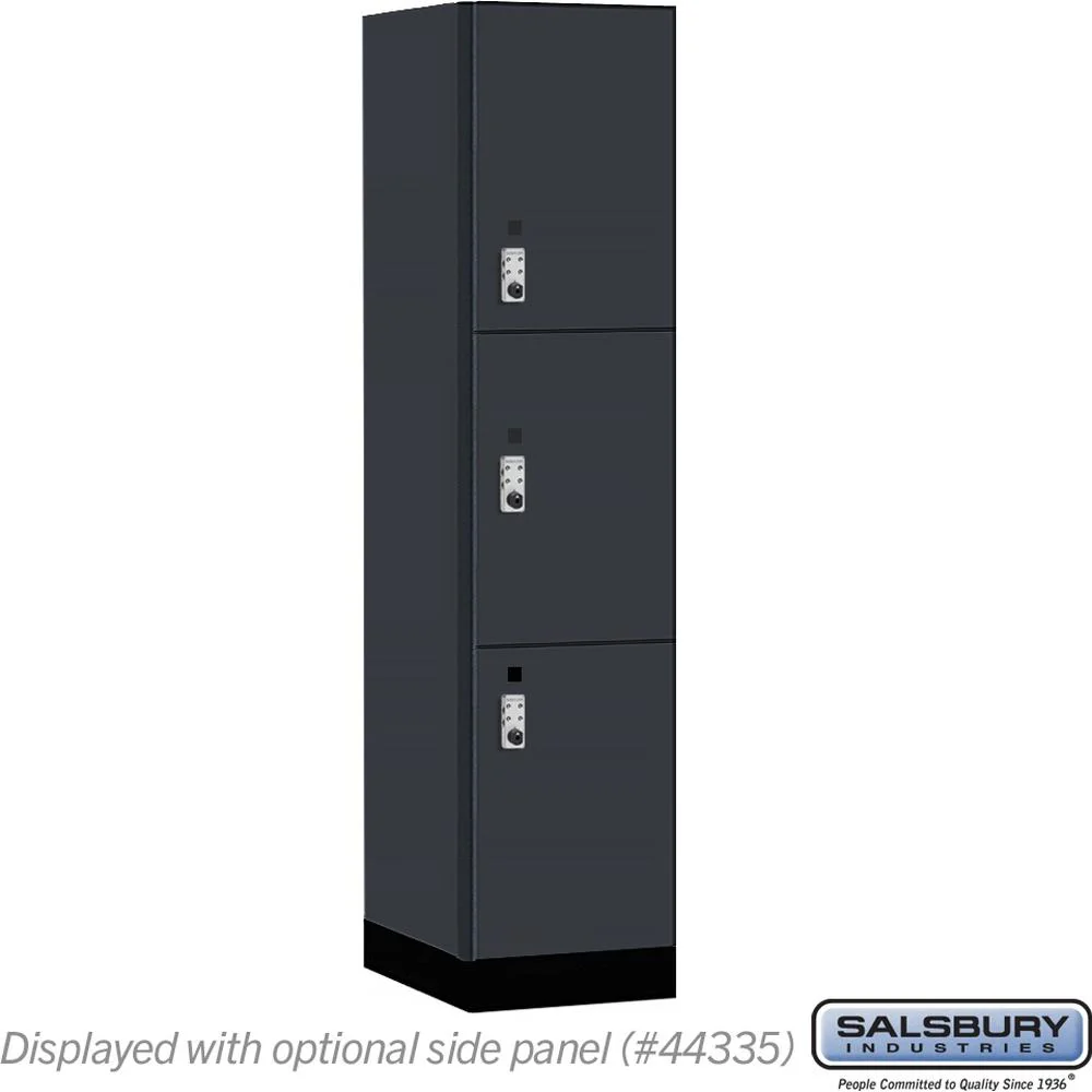 18" Wide Premier Wood Locker - Triple Tier-1 Wide - 6 Feet High - 21" Deep by Salsbury - Image 18