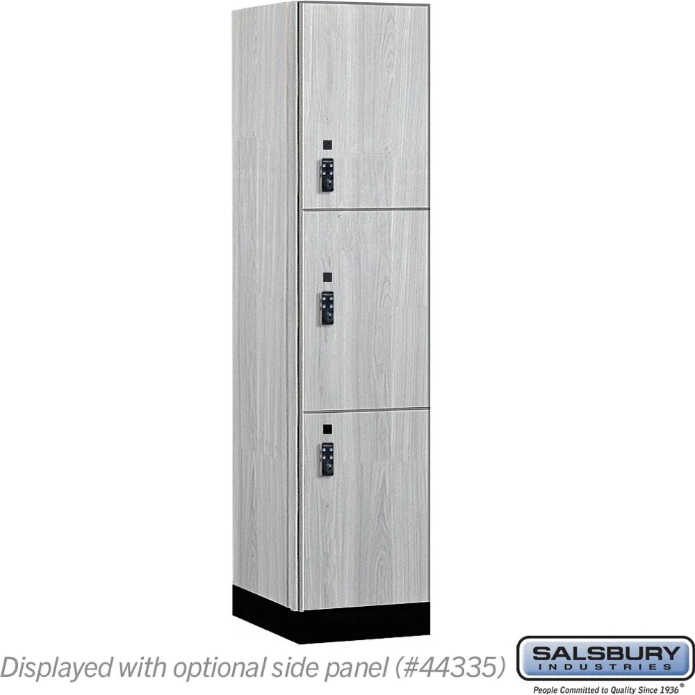 18" Wide Premier Wood Locker - Triple Tier-1 Wide - 6 Feet High - 21" Deep by Salsbury - Image 27