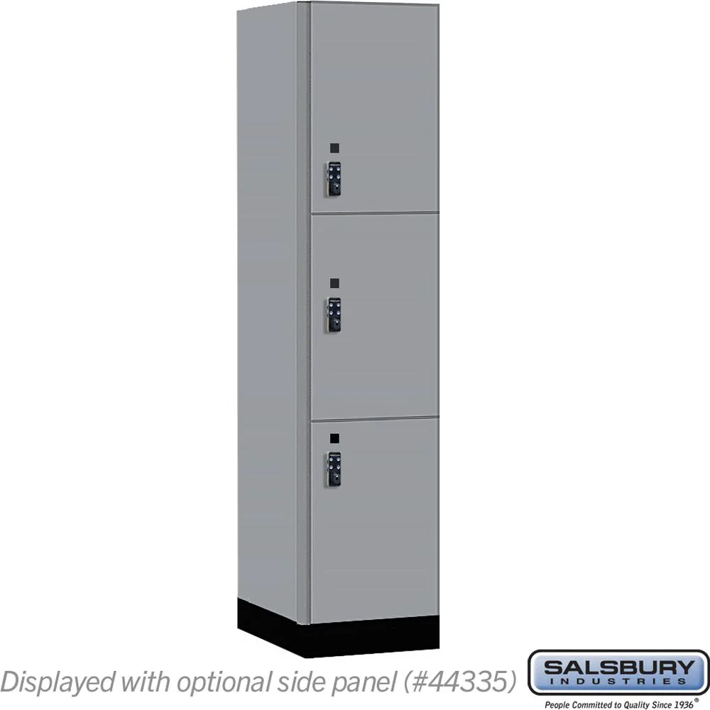 18" Wide Premier Wood Locker - Triple Tier-1 Wide - 6 Feet High - 21" Deep by Salsbury - Image 39