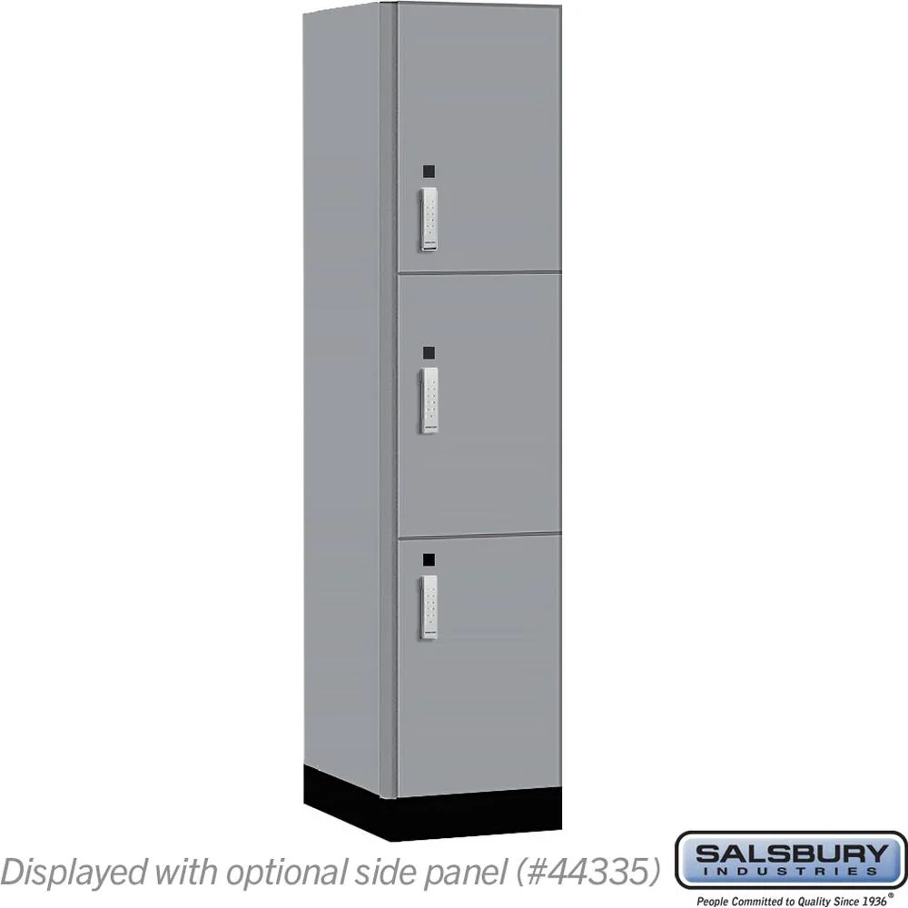 18" Wide Premier Wood Locker - Triple Tier-1 Wide - 6 Feet High - 21" Deep by Salsbury - Image 41