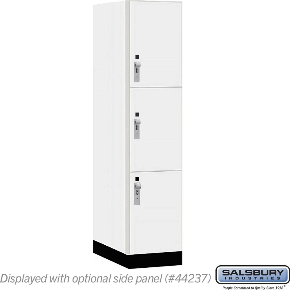 18" Wide Premier Wood Locker - Triple Tier-1 Wide - 6 Feet High - 24" Deep by Salsbury - Image 10
