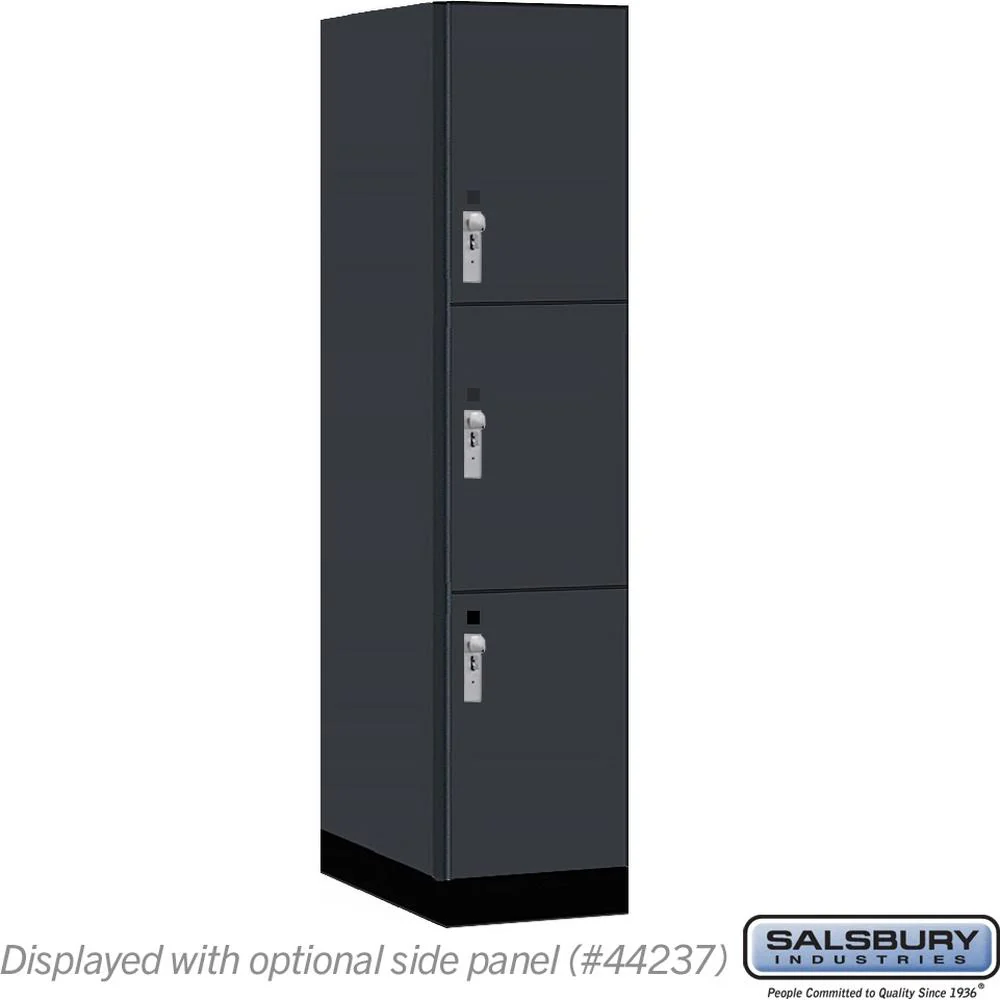 18" Wide Premier Wood Locker - Triple Tier-1 Wide - 6 Feet High - 24" Deep by Salsbury - Image 16