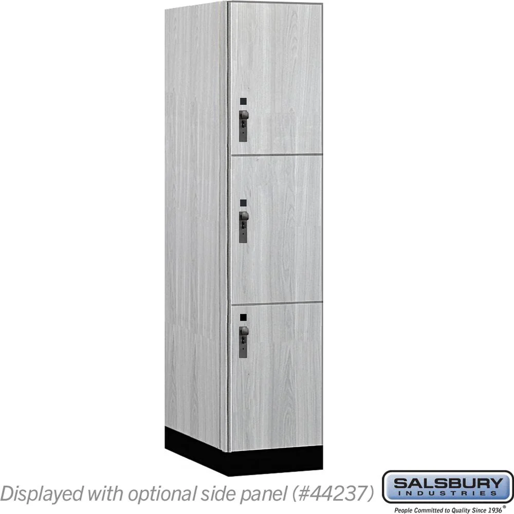 18" Wide Premier Wood Locker - Triple Tier-1 Wide - 6 Feet High - 24" Deep by Salsbury - Image 25