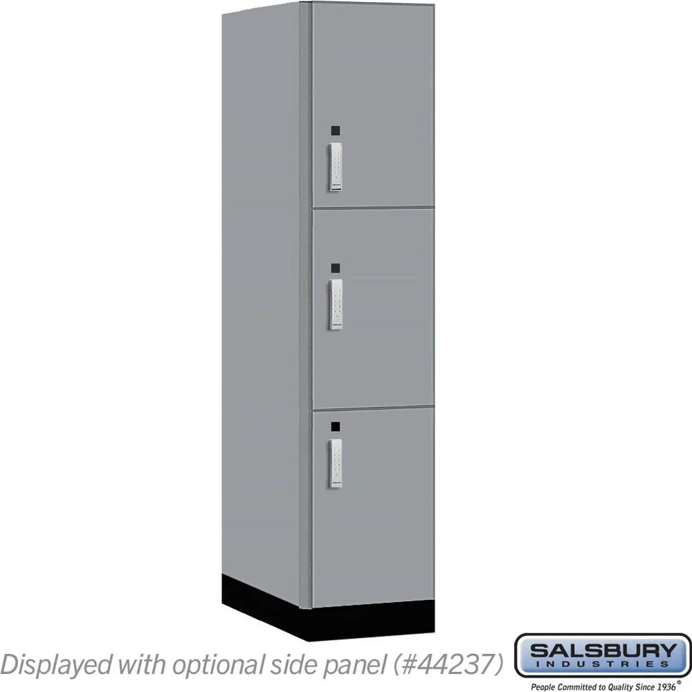 18" Wide Premier Wood Locker - Triple Tier-1 Wide - 6 Feet High - 24" Deep by Salsbury - Image 41