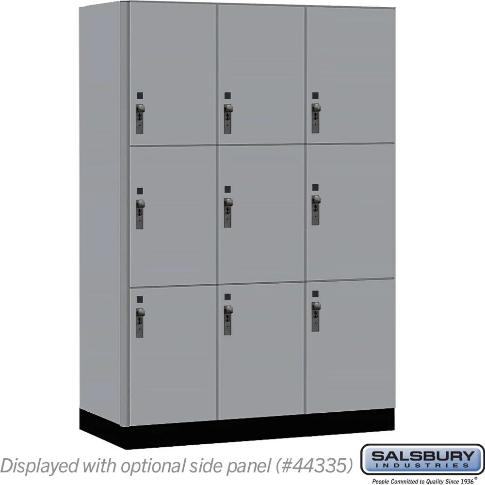 18" Wide Premier Wood Locker - Triple Tier-3 Wide - 6 Feet High - 21" Deep by Salsbury - Image 37