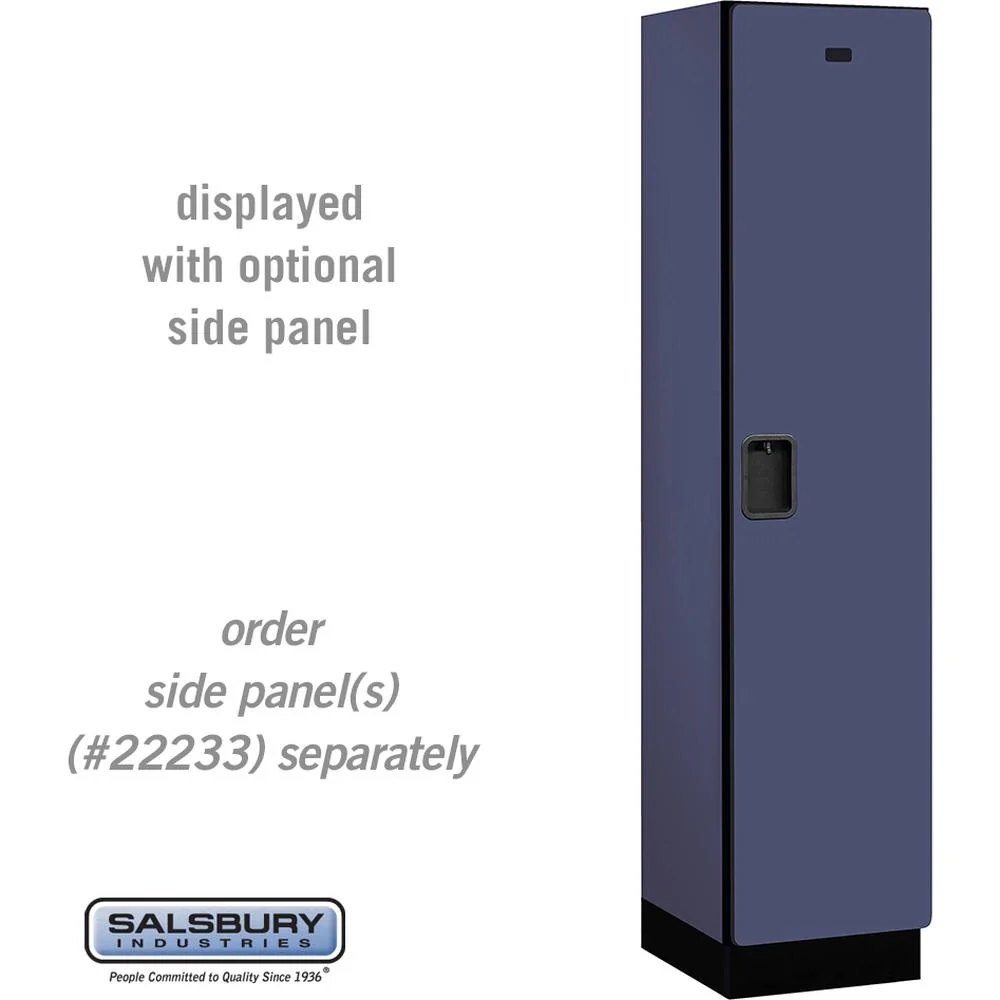 18" Wide Single Tier Designer Wood Locker - 1 Wide - 6 Feet High - 18" Deep by Salsbury - Image 12