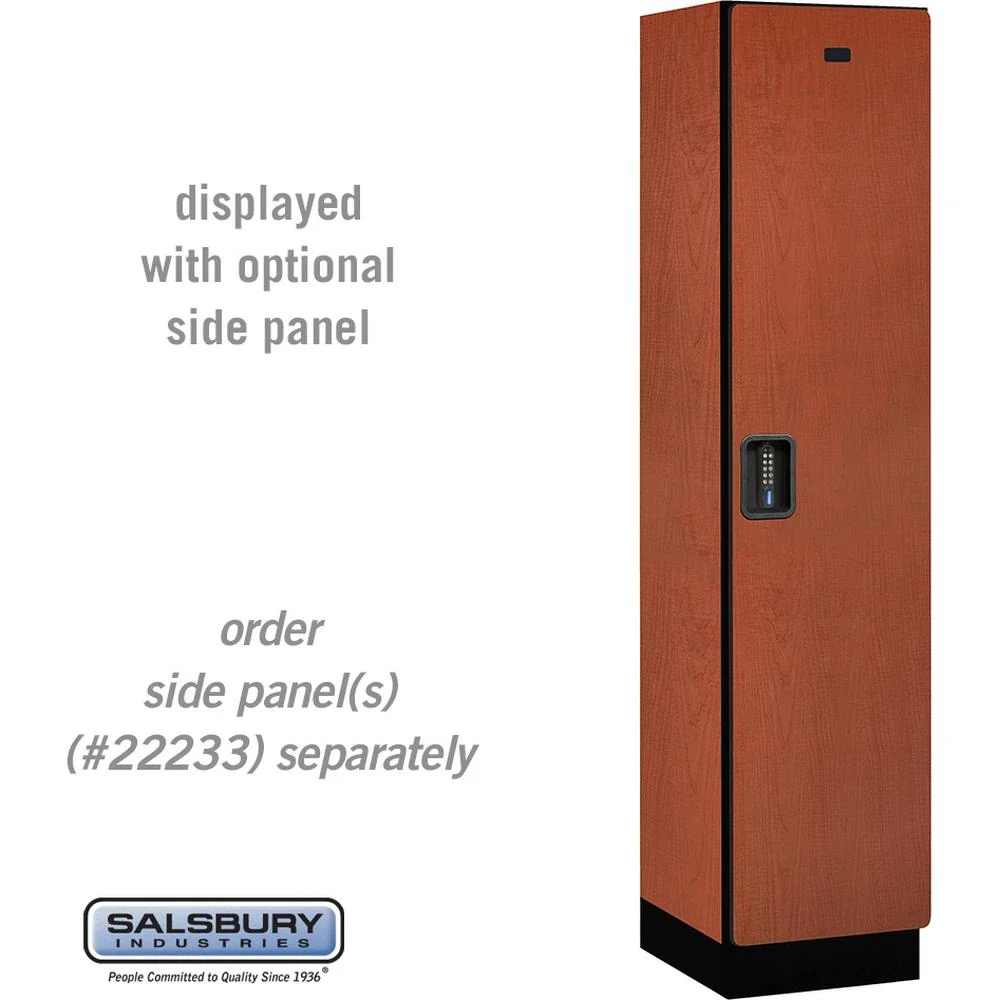 18" Wide Single Tier Designer Wood Locker - 1 Wide - 6 Feet High - 18" Deep by Salsbury - Image 18